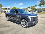 2022 Ford F-150 Lightning Platinum