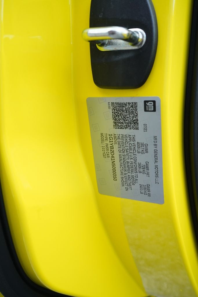2022 Chevrolet Corvette Stingray 2LT
