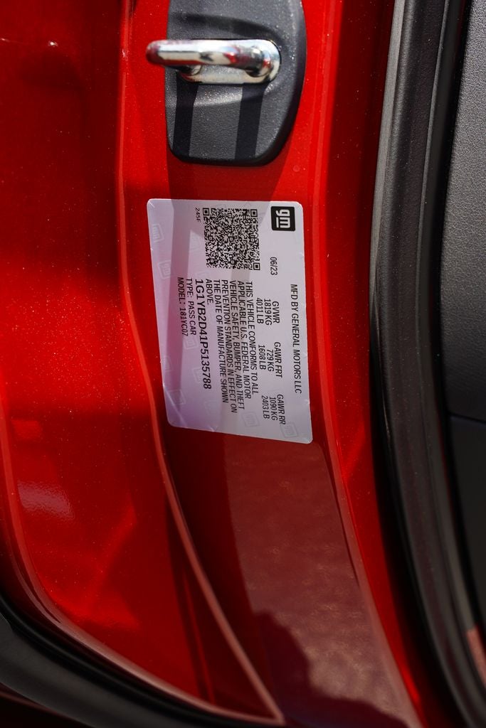 2023 Chevrolet Corvette Stingray 2LT