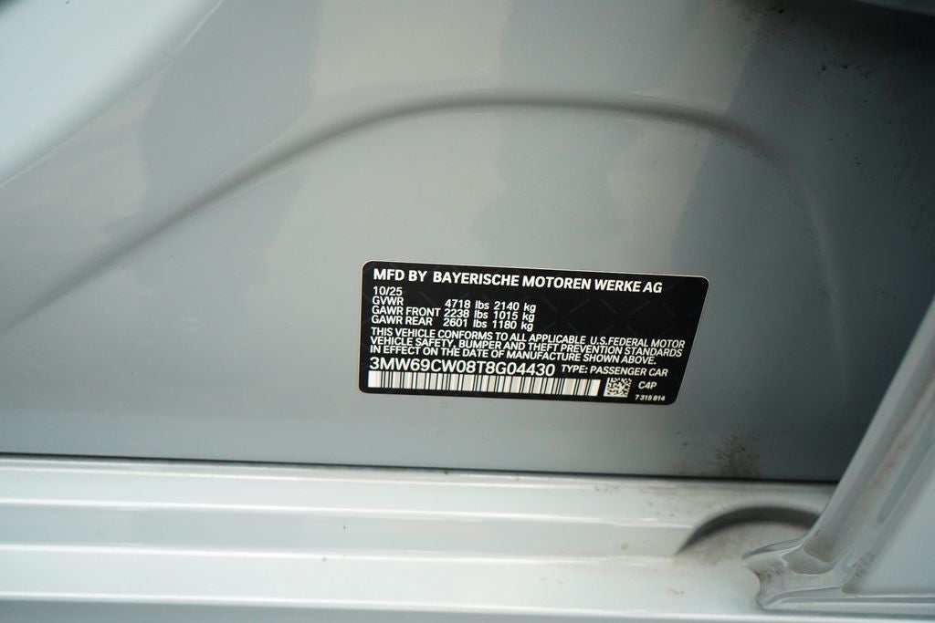 2026 BMW 3 Series 330i M SPORT PACKAGE