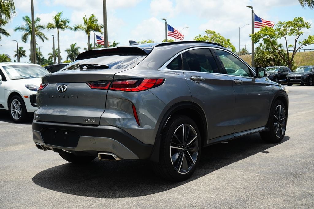 2025 INFINITI QX55 LUXE CERTIFIED PREOWNED!