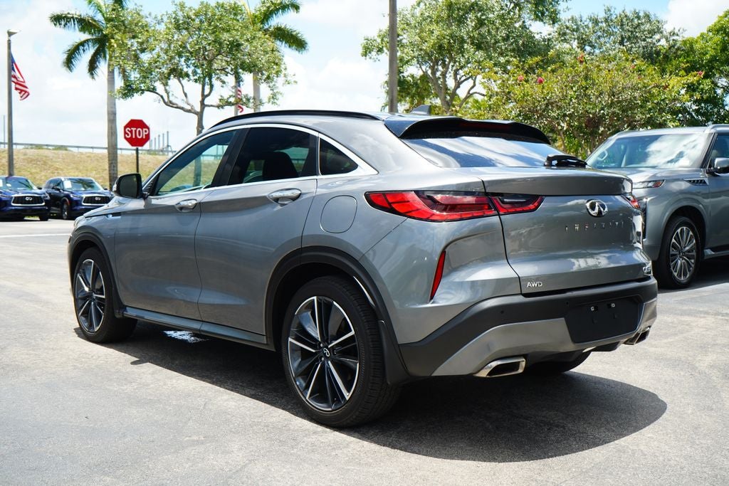2025 INFINITI QX55 LUXE CERTIFIED PREOWNED!