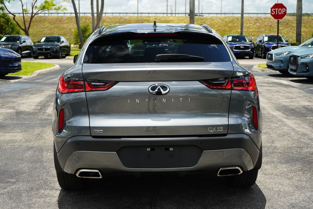 2025 INFINITI QX55 LUXE CERTIFIED PREOWNED!