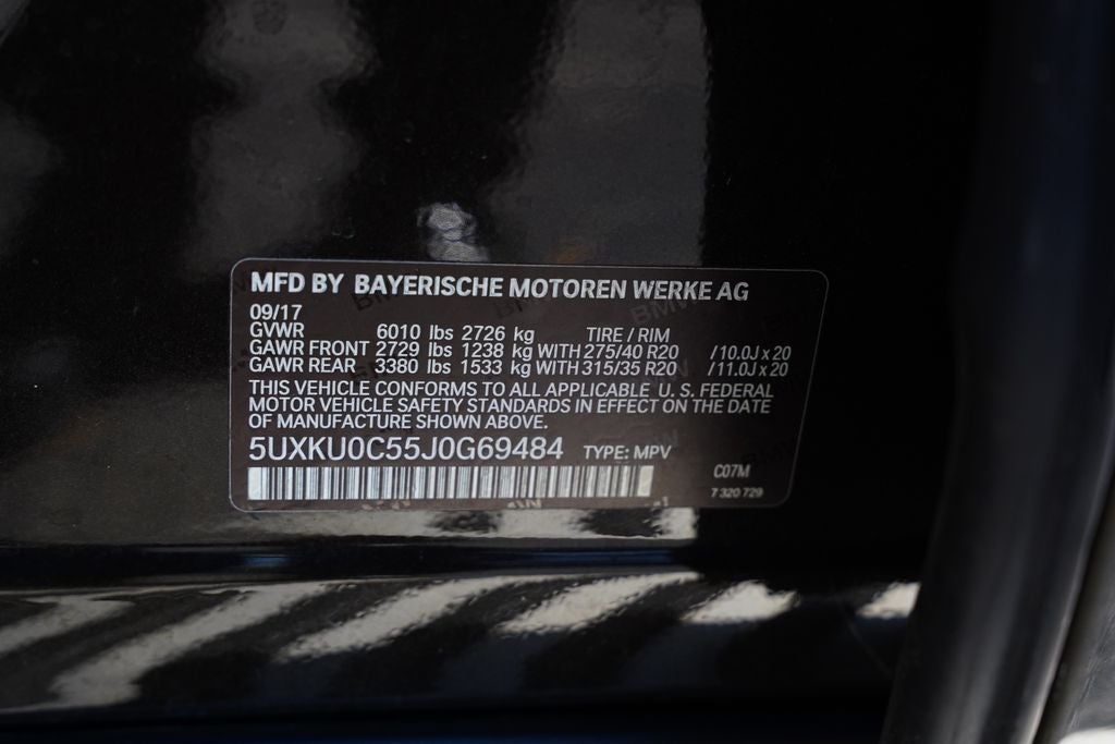 2018 BMW X6 sDrive35i