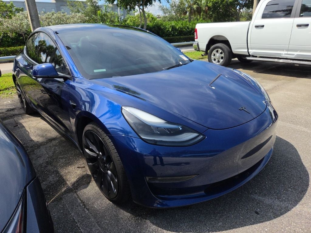 Used 2023 Tesla Model 3 Performance with VIN 5YJ3E1ECXPF680735 for sale in Tamarac, FL