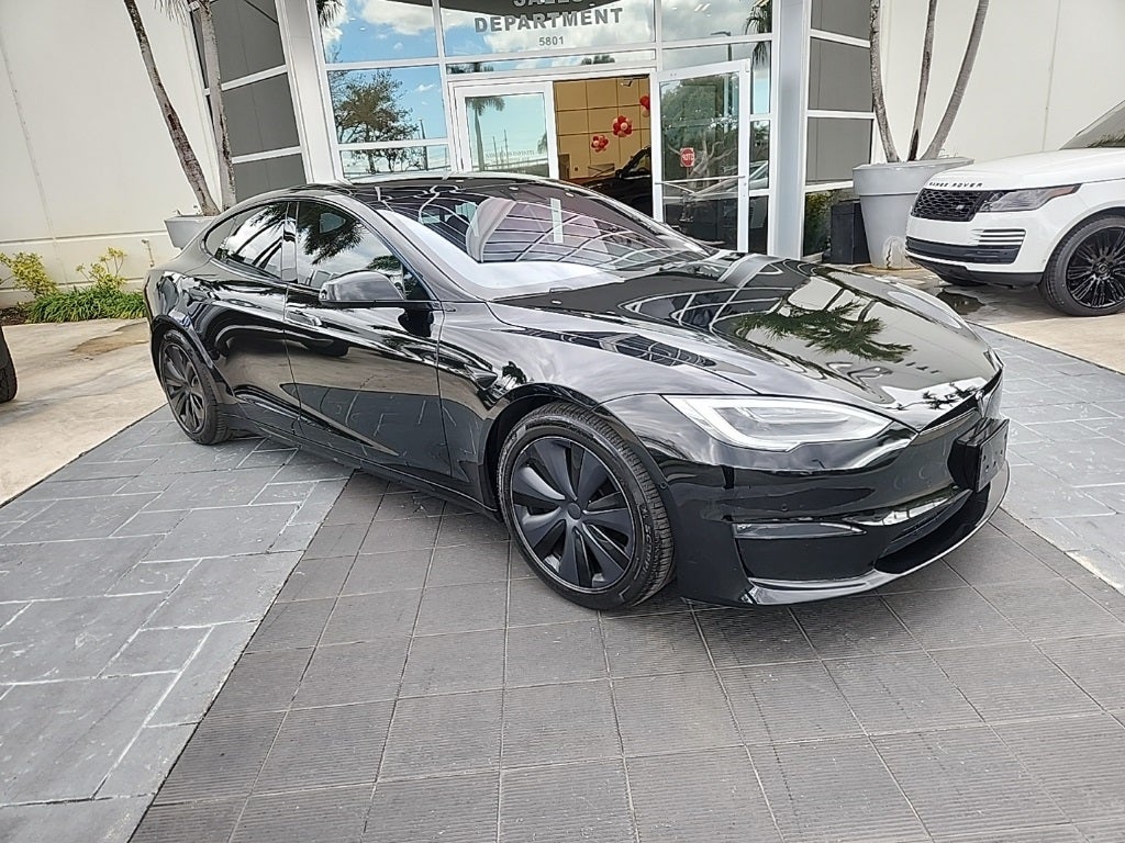 Used 2021 Tesla Model S Plaid with VIN 5YJSA1E60MF452482 for sale in Tamarac, FL