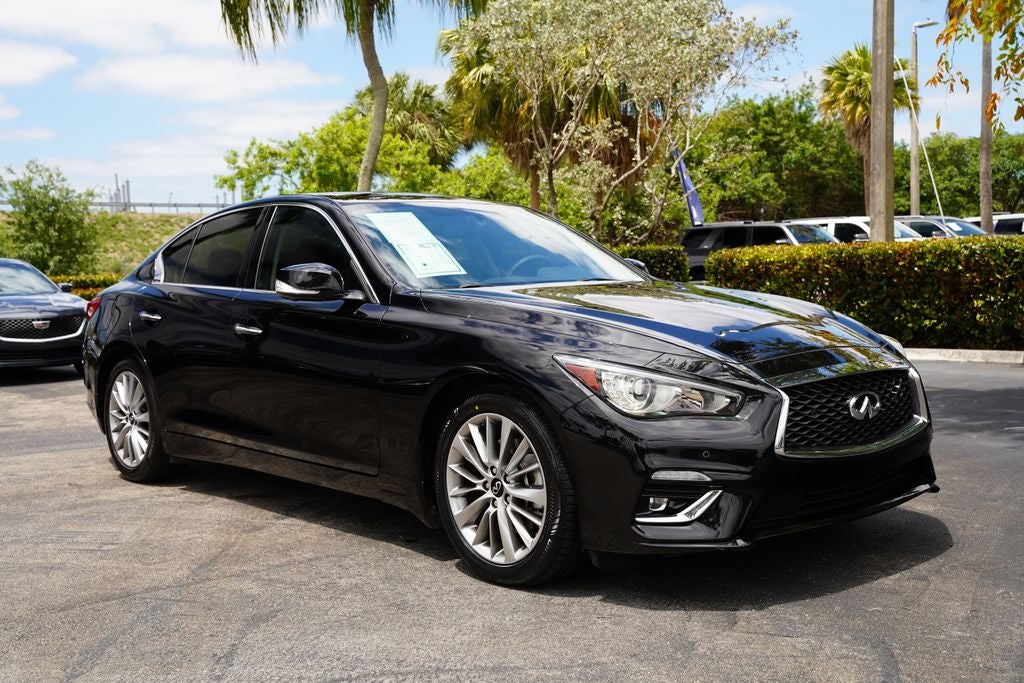 2023 INFINITI Q50 LUXE CERTIFIED PRE OWNED!!