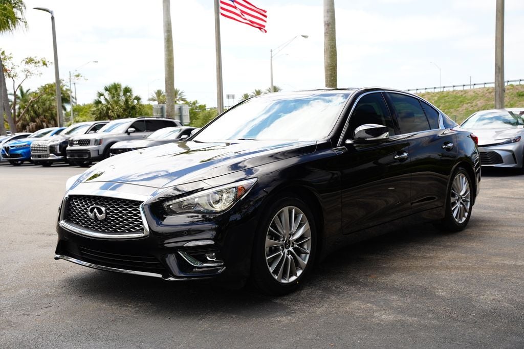 2023 INFINITI Q50 LUXE CERTIFIED PRE OWNED!!