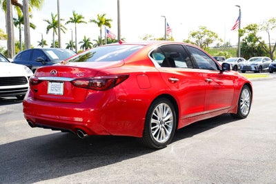 2023 INFINITI Q50 LUXE CERTIFIED PRE OWNED!!