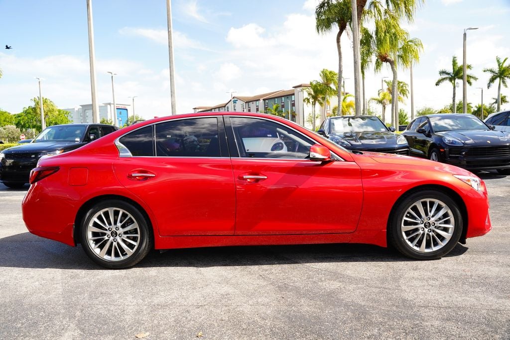2023 INFINITI Q50 LUXE CERTIFIED PRE OWNED!!