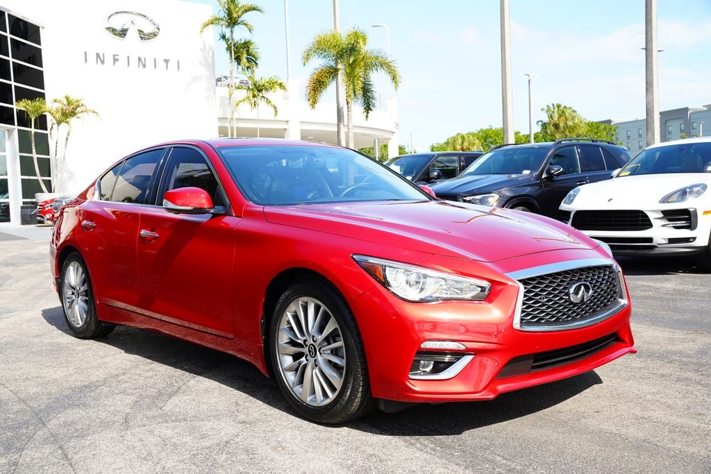 2023 INFINITI Q50 LUXE CERTIFIED PRE OWNED!!