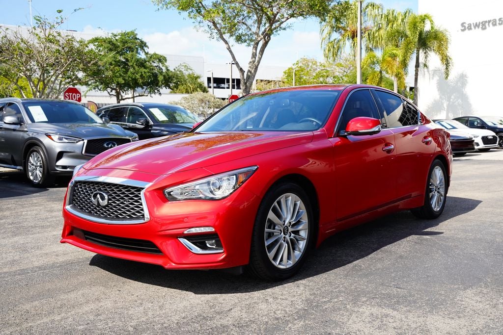 2023 INFINITI Q50 LUXE CERTIFIED PRE OWNED!!