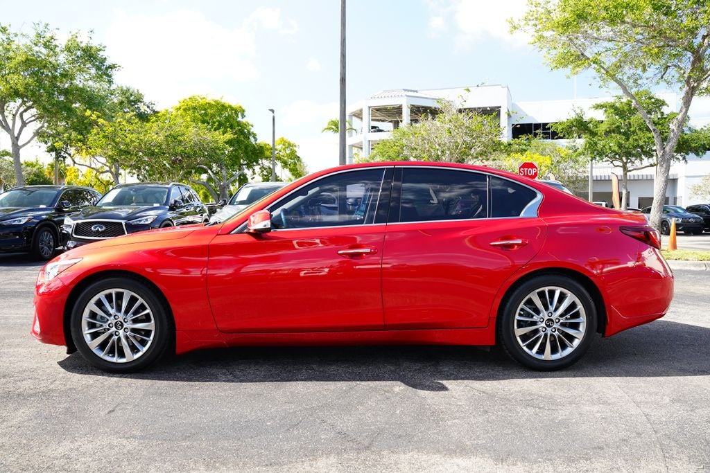 2023 INFINITI Q50 LUXE CERTIFIED PRE OWNED!!