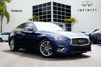 2023 INFINITI Q50 LUXE Certified Pre-Owned