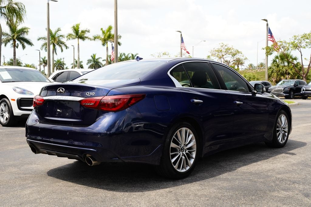 2023 INFINITI Q50 LUXE Certified Pre-Owned
