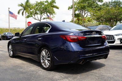 2023 INFINITI Q50 LUXE Certified Pre-Owned