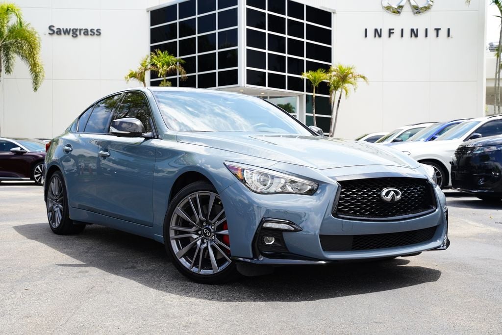 2023 INFINITI Q50 Red Sport 400 CERTIFIED PRE OWNED!!!