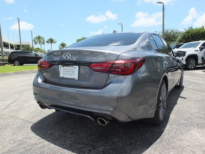 2024 INFINITI Q50 Red Sport 400 CERTIFIED PREOWNED!!!