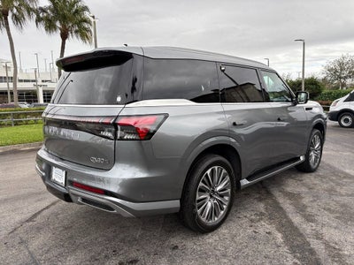 2025 INFINITI QX80 SENSORY