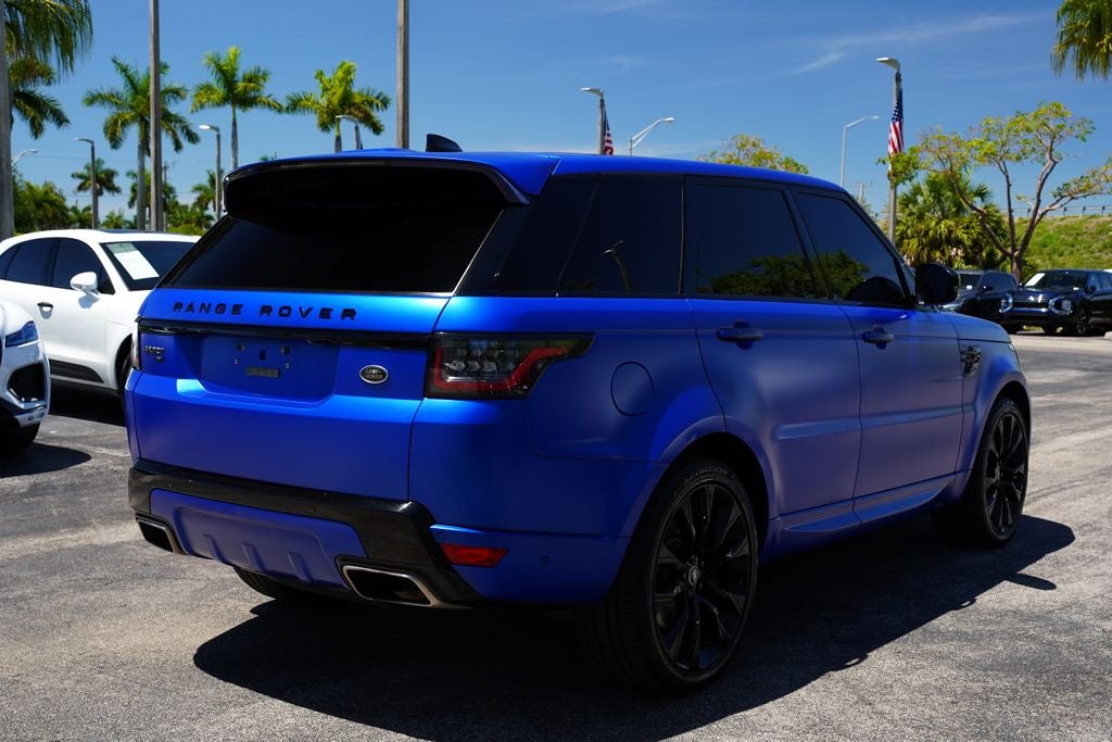 2020 Land Rover Range Rover Sport HST