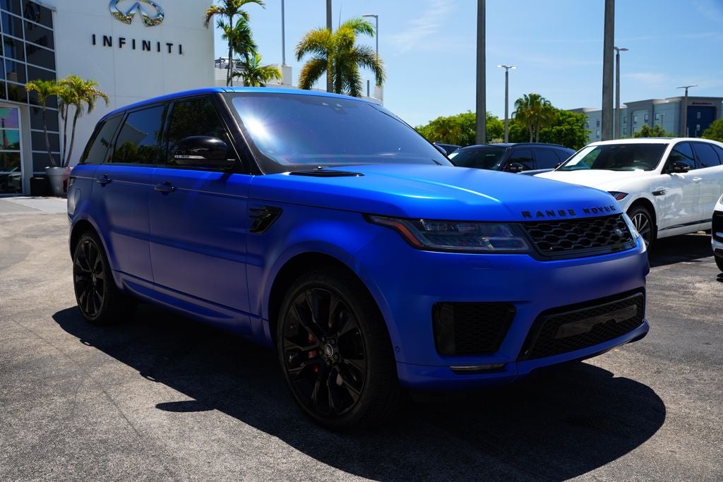 2020 Land Rover Range Rover Sport HST
