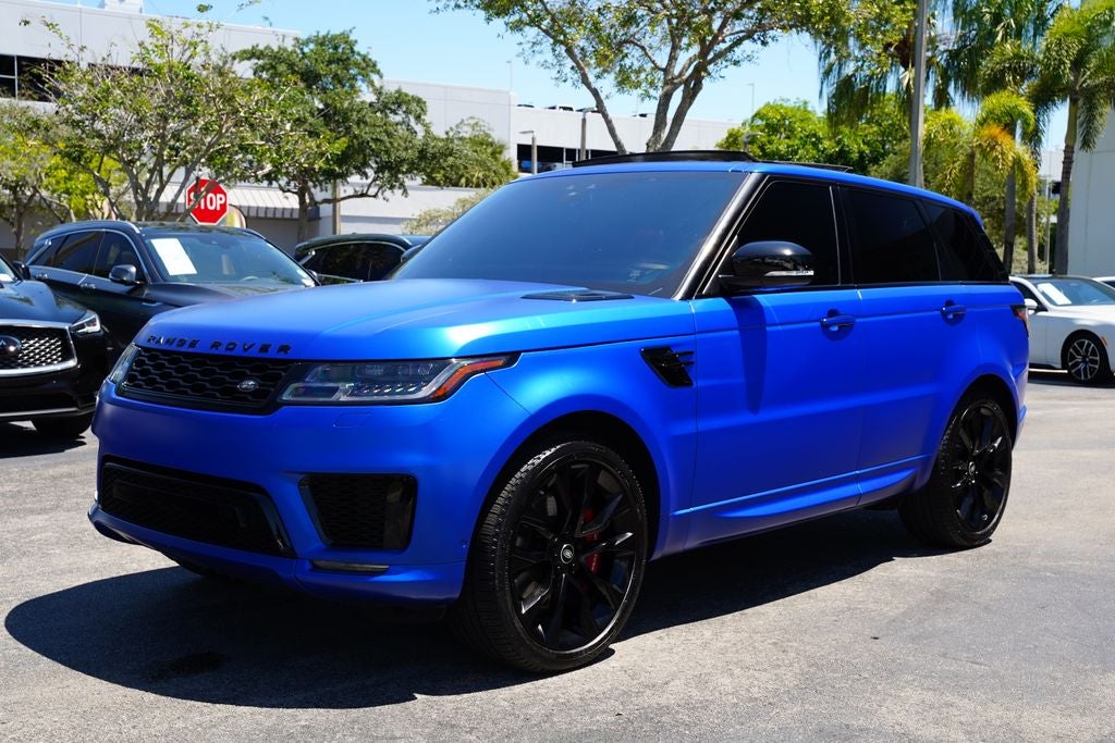 2020 Land Rover Range Rover Sport HST