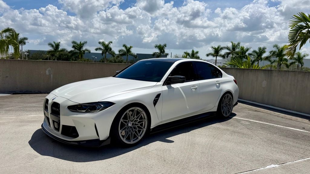 2022 BMW M3 Competition FROZEN PAINT, EXHAUST, FULL FRONT PPF, & BUCKETS!