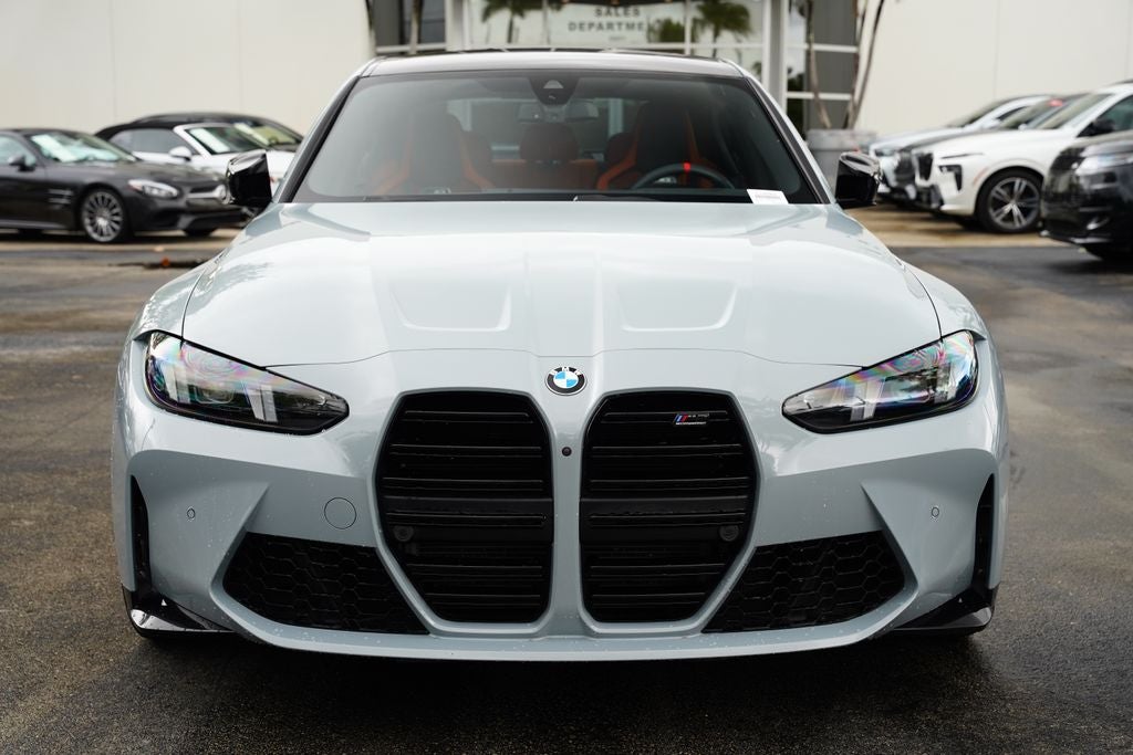 2025 BMW M3 Competition ORANGE CARBON FIBER BUCKETS!!!
