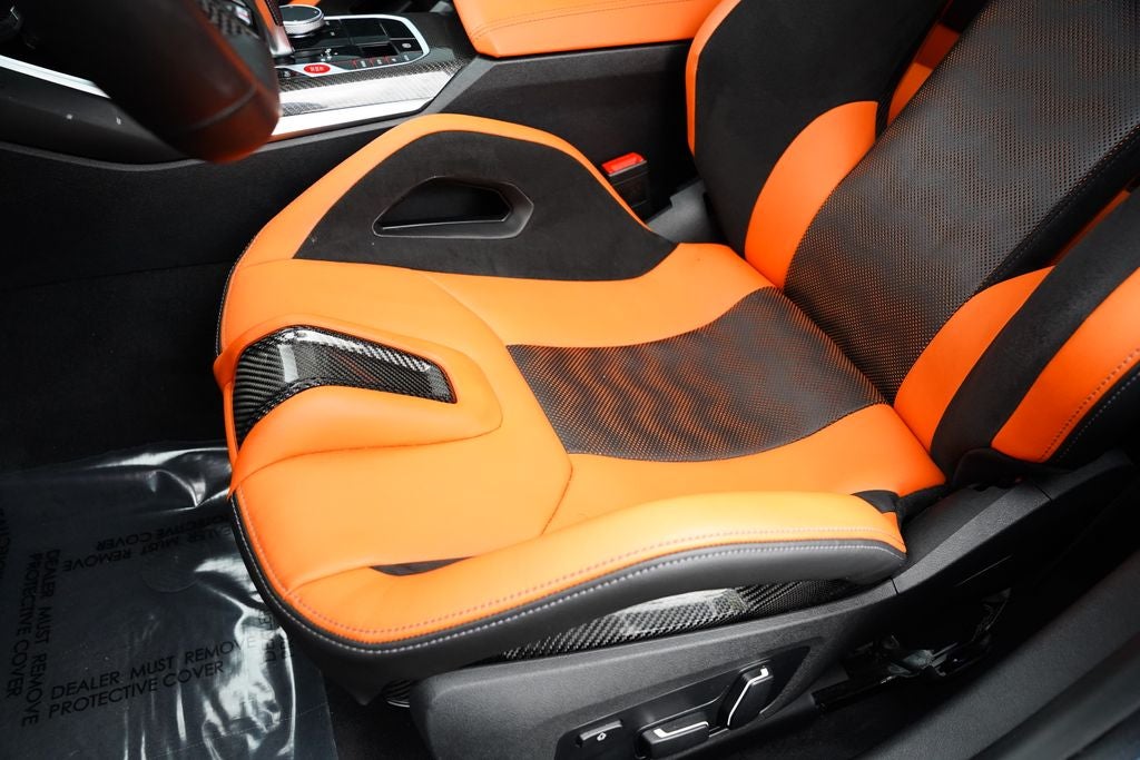 2025 BMW M3 Competition ORANGE CARBON FIBER BUCKETS!!!