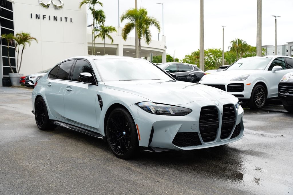 2025 BMW M3 Competition ORANGE CARBON FIBER BUCKETS!!!