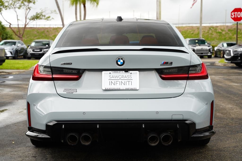 2025 BMW M3 Competition ORANGE CARBON FIBER BUCKETS!!!