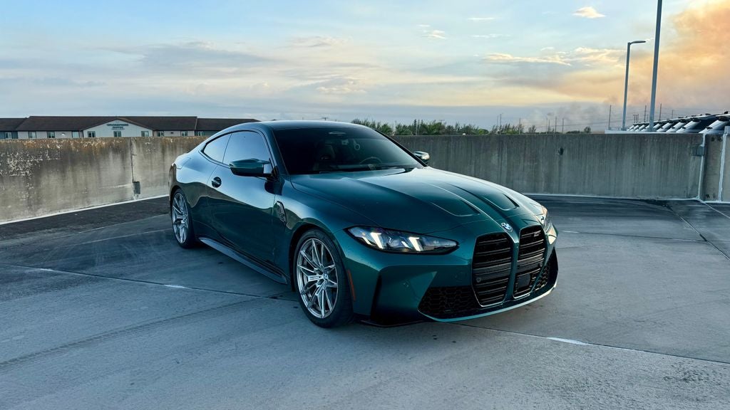 2025 BMW M4 Competition LAGUNA GREEN INDV PAINT, FULL TARTUFO, $109K STICK