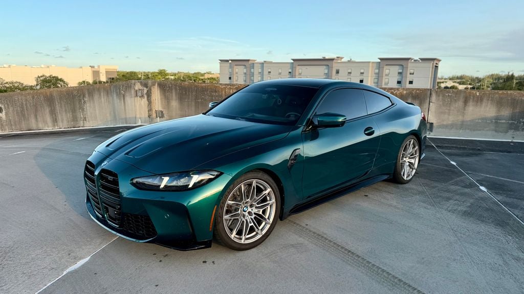 2025 BMW M4 Competition LAGUNA GREEN INDV PAINT, FULL TARTUFO, $109K STICK