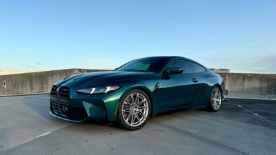 2025 BMW M4 Competition LAGUNA GREEN INDV PAINT, FULL TARTUFO, $109K STICK