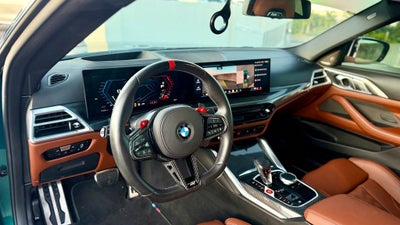 2025 BMW M4 Competition LAGUNA GREEN INDV PAINT, FULL TARTUFO, $109K STICK