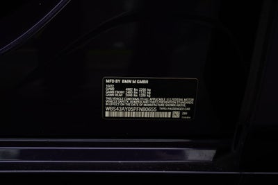 2023 BMW M3 Competition Individual Technoviolet Jahre 1/500!