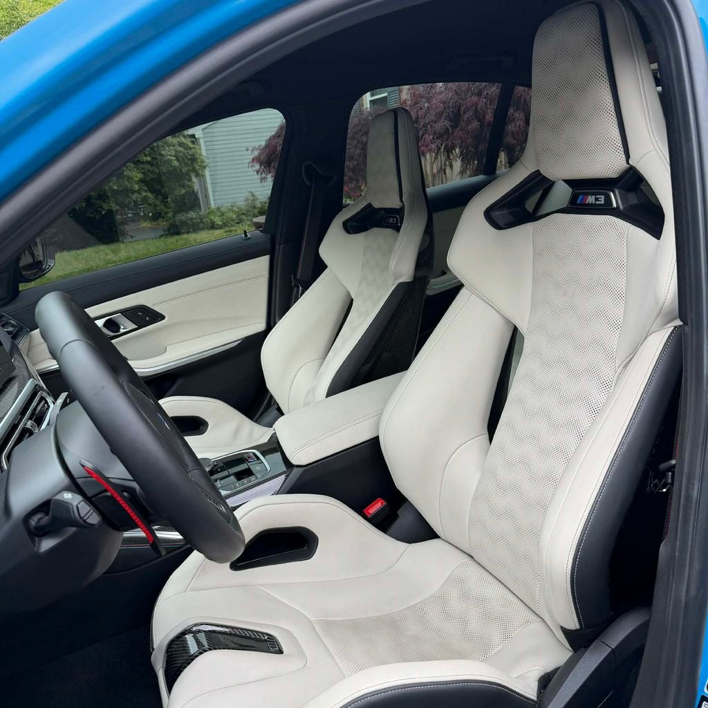 2024 BMW M3 Competition INDIVIDUAL DAYTONA BEACH BLUE! WITH IVORY BUCKETS!