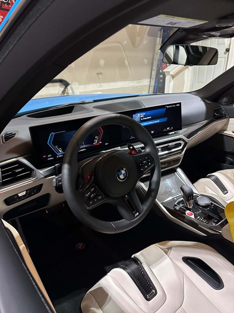 2024 BMW M3 Competition INDIVIDUAL DAYTONA BEACH BLUE! WITH IVORY BUCKETS!