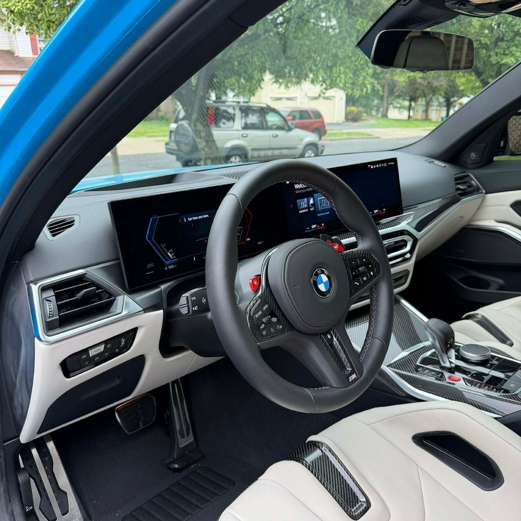 2024 BMW M3 Competition INDIVIDUAL DAYTONA BEACH BLUE! WITH IVORY BUCKETS!