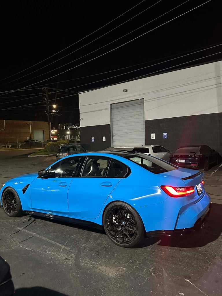 2024 BMW M3 Competition INDIVIDUAL DAYTONA BEACH BLUE! WITH IVORY BUCKETS!