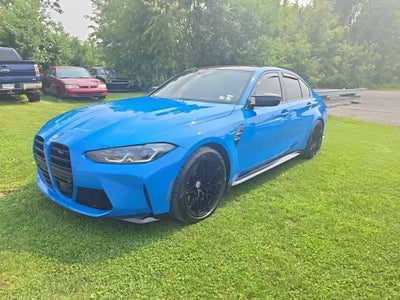 2023 BMW M3 Competition VOODOO BLUE INDVIDUAL, FULL MERINO LEATHER, ALL PA