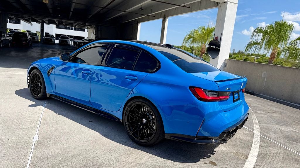 2023 BMW M3 Competition VOODOO BLUE INDVIDUAL, FULL MERINO LEATHER, ALL PA