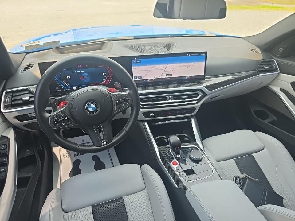 2023 BMW M3 Competition VOODOO BLUE INDVIDUAL, FULL MERINO LEATHER, ALL PA