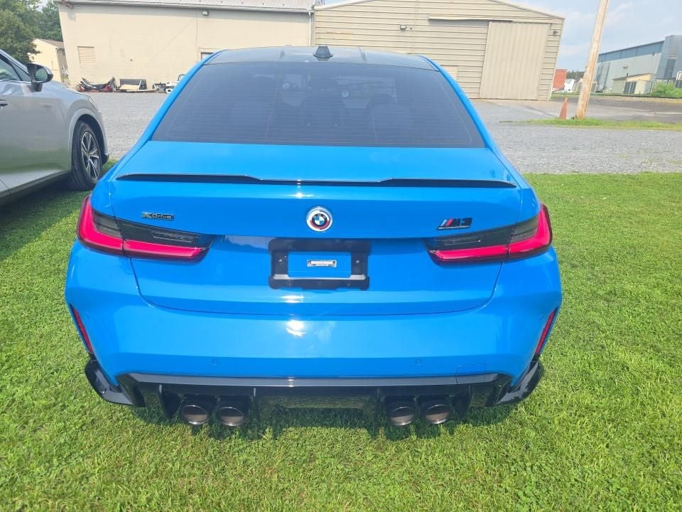 2023 BMW M3 Competition VOODOO BLUE INDVIDUAL, FULL MERINO LEATHER, ALL PA