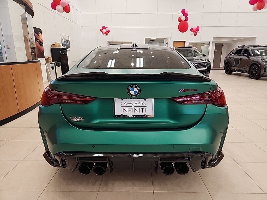 2025 BMW M4 CS FROZEN GREEN PAINT, CARBON CERMAMIC BRAKES, & FULL