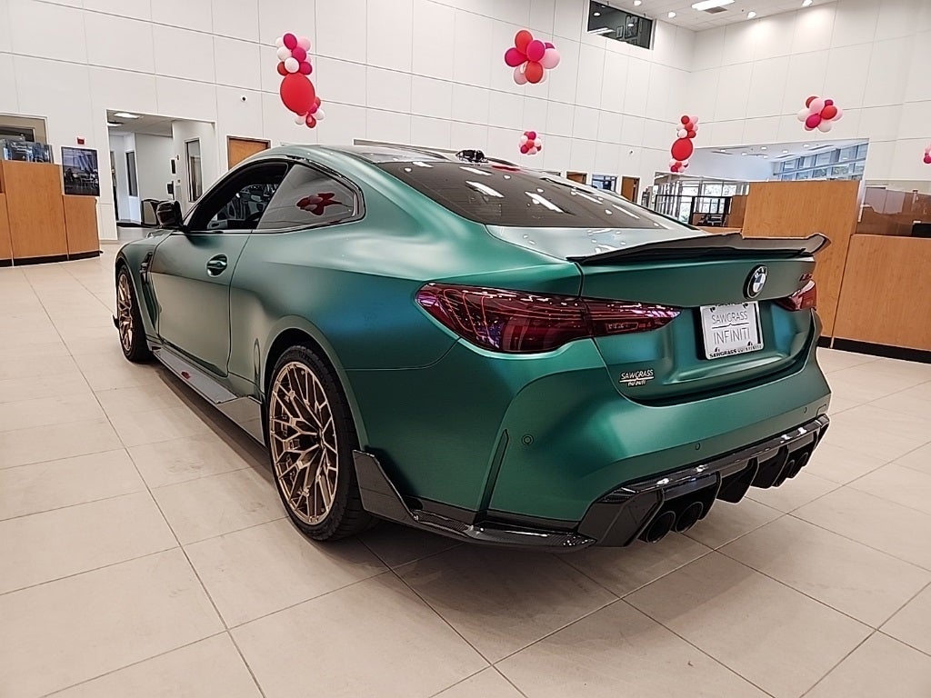 2025 BMW M4 CS FROZEN GREEN PAINT, CARBON CERMAMIC BRAKES, & FULL