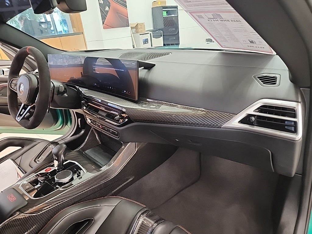2025 BMW M4 CS FROZEN GREEN PAINT, CARBON CERMAMIC BRAKES, & FULL