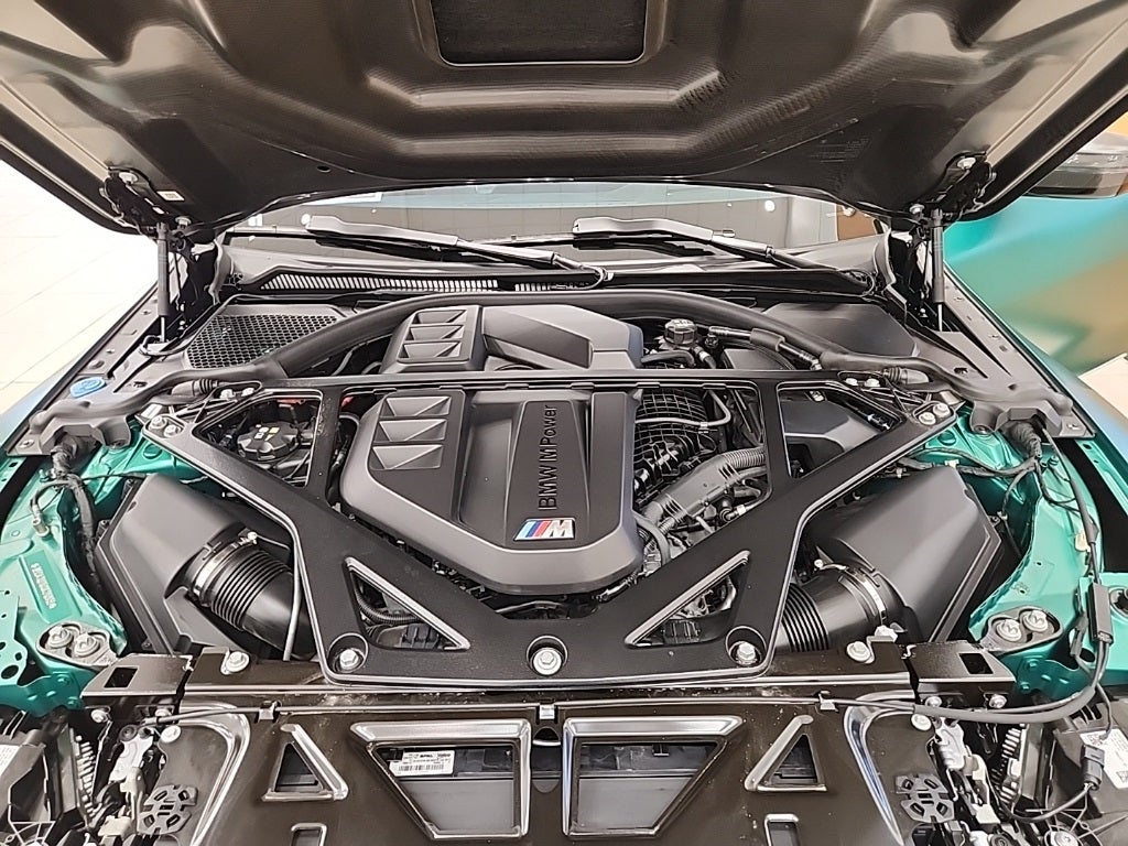 2025 BMW M4 CS FROZEN GREEN PAINT, CARBON CERMAMIC BRAKES, & FULL