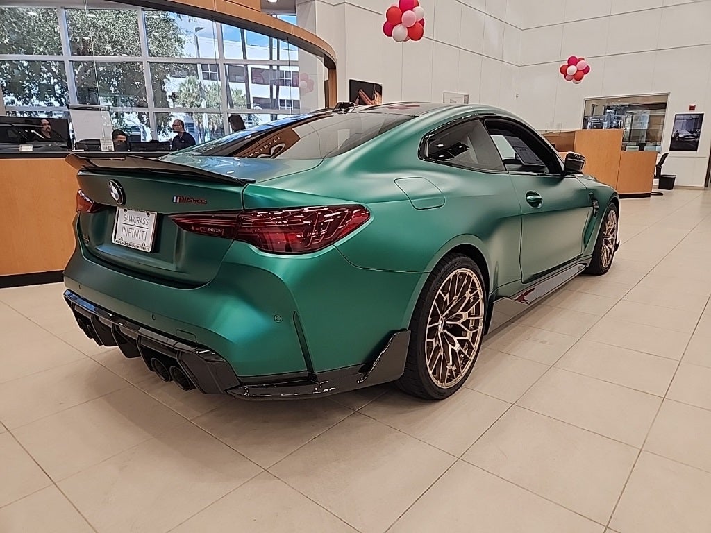 2025 BMW M4 CS FROZEN GREEN PAINT, CARBON CERMAMIC BRAKES, & FULL
