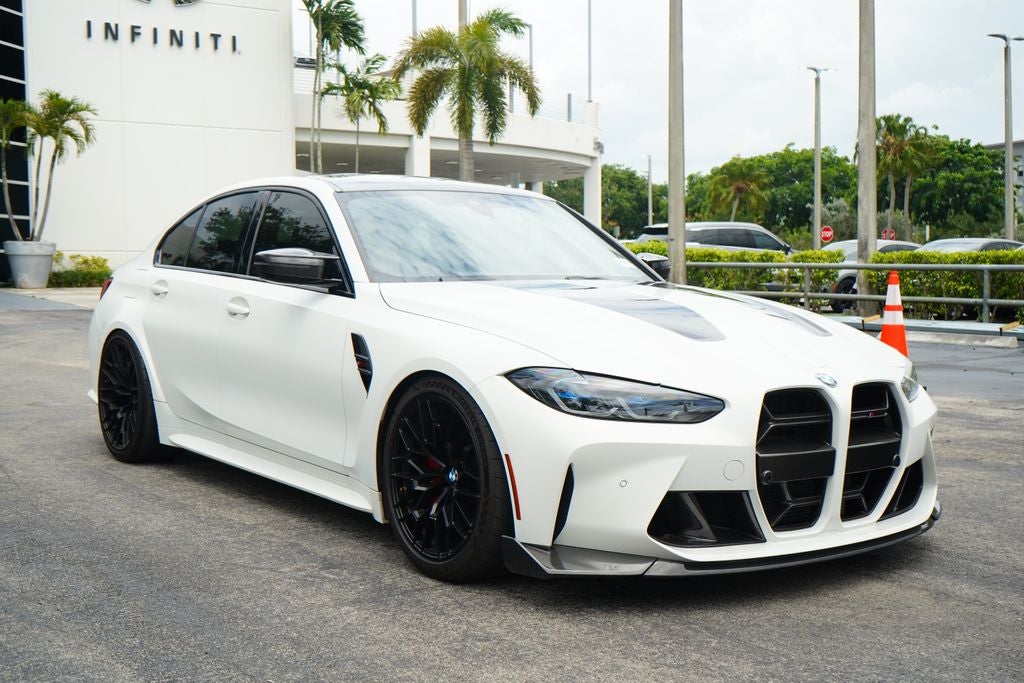 2024 BMW M3 CS FROZEN WHITE, EXHAUST & MORE!